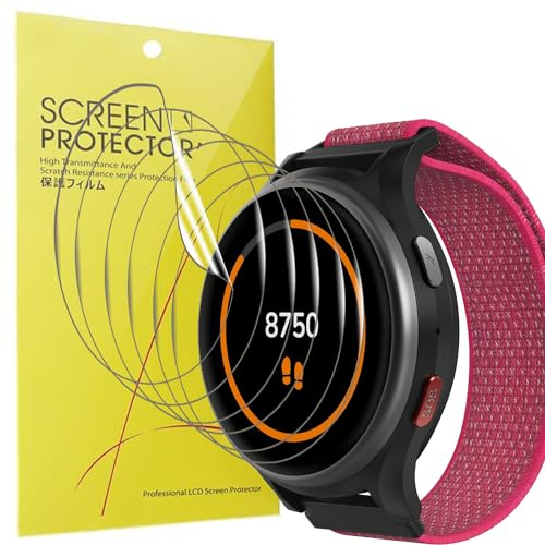 Blueshaweu Schutzfolie Kompatibel für ANIO 6 Smartwatch, HD klar Flexible TPU Displayschutzfolie [6 Stück] Kompatibel mit ANIO 6 Smartwatch (transparent)