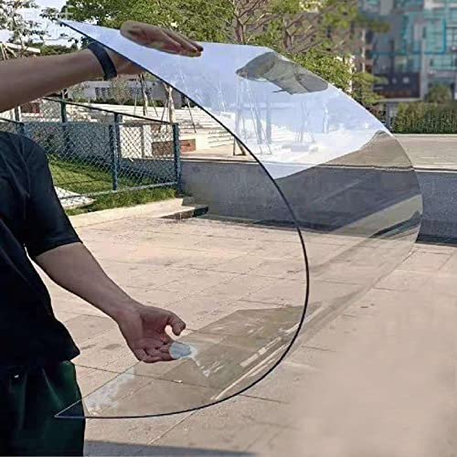 YHKJLYH Foglio di plastica in policarbonato per coperture, Pannelli di Illuminazione Trasparenti e durevoli, Copertura Isolante Antipioggia Sunshine Board per Serre, Esterni, Tetto per Supporto Pian