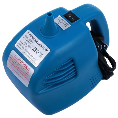 Cabilock Inflador Globos Electrico Recargable Bomba De De Pa Fácil De Usar Para Interiores y Exteriores