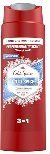 Old Spice Cold Spice Herren-Duschgel & Shampoo 250ml | Multi-Use 3-in-1 Körper-Haar-Gesichtsreiniger, langanhaltende Frische, Parfumqualitätt, tiefenreinigend