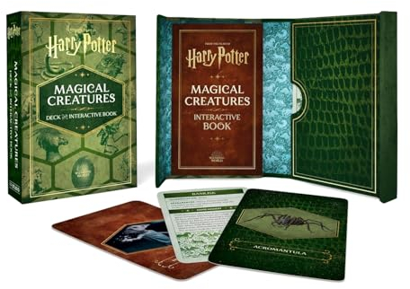 Harry Potter Magical Creatures Deck and Interactive Book