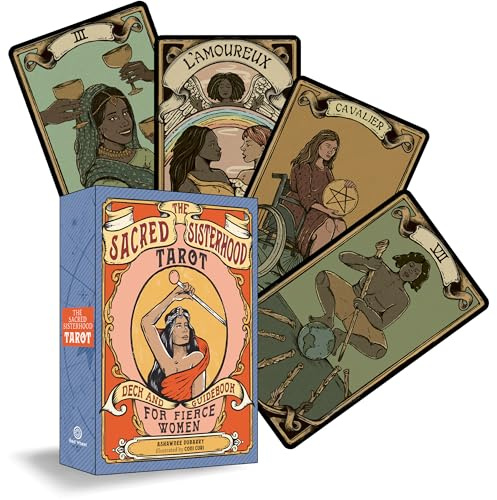 The Sacred Sisterhood Tarot: Deck and Guidebook for Fierce Women (78 Cards and Guidebook)