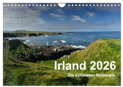 Irland 2026 - Die schönsten Reiseziele (Wandkalender 2026 DIN A4 quer), CALVENDO Monatskalender: Eine Reise durch Irland und Nordirland (CALVENDO Orte)