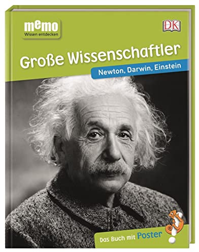 memo Wissen entdecken. Große Wissenschaftler: Newton, Darwin, Einstein. Das Buch mit Poster!