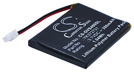 3.7V Battery for Golf Buddy Voice GPS Rangefinder VS4 GPS Rangefinder VS4 Voice YK372731 + Pathusion Plastic Pry Tool