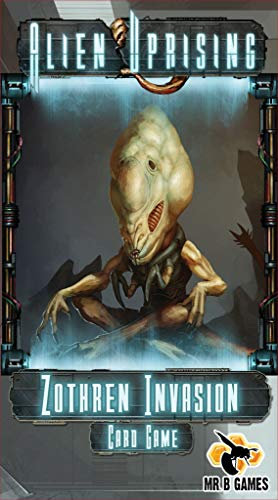 Mr. MIB1021 B Games MBG01021 - Zothren Invasion - An Alien Uprising stand alone card game