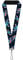 Buckle Down Lanyard - 1.0 Stitch Snacking Poses Black/Blue, Llavero Hombre, Multicolor, Talla Única