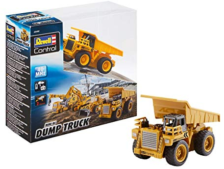 Revell Control - Mini Benne RC Camion radiocommandé, 23495, Jaune