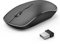 J JOYACCESS，Kabellose Maus mit USB-Nano-Empfänger Weiß schwarz Mini Laptop Mouse