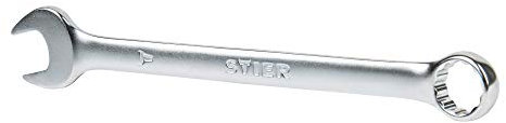 STIER Ringmaulschlüssel flache Ausführung SW 14 mm, Maulschlüssel, Ringschlüssel