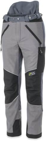 PSS Schnittschutzhose X-Treme Vectran Grau/Schwarz Größe 56