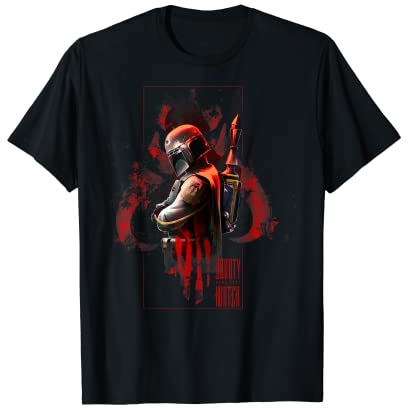 Star Wars Boba Fett Hunter Box Mandalorian Graphic T-Shirt T-Shirt