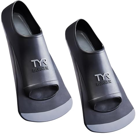 TYR Burner EBP Flossen schwarz Schuhgröße EU 44-46 | Grey 2022 Schwimmflossen