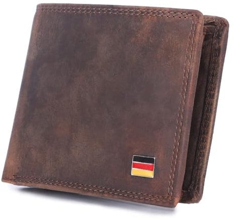 hodalump Echt-Leder Geldbörse Herren mit RFID-Schutz (6 Varianten)