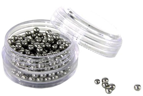 Billes Nettoyantes Rondes Carafe à Décanter 4cm Argent
