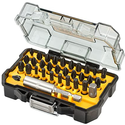 DeWalt Small Box 32 Pieces Screw Bits 25mm Extreme Impact Torsion + Bit Holder, DT70560T-QZ