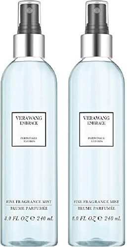 Vera Wang Embrace Ladies Womens Body Mist Periwinkle Iris Fragrance 240ml 2 Pack