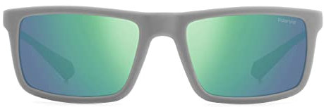 POLAROID PLD 2134/S Men's sunglasses Gray and green