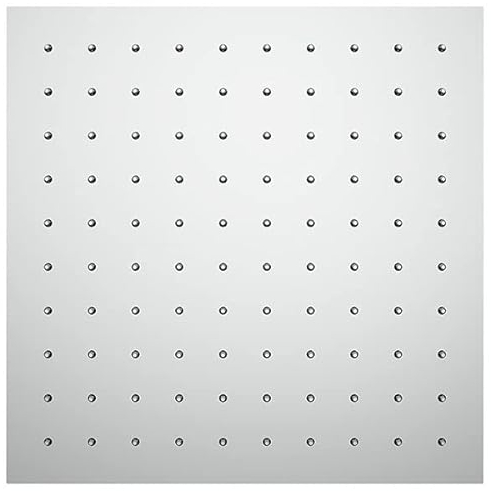 LAUFEN Quadriga Kopfbrause, 300x300mm, quadratisch, mit RubiClean, chrom, HF504732100000