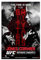 EMIGOS Boxing-UFC 182 Jon Jones vs. Daniel Cormier 2015 Kampf-Poster auf Leinwand, Schlafzimmer, Dekoration, Sport, Landschaft, Büro, Raumdekoration, Geschenk, ungerahmt, 30 x 45 cm