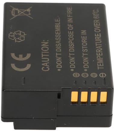 DMW BLC12+ 1200 MAh Lithium-Ionen-Akku, Ersatz für G85 G5 G6 G7 GH2 FZ2500 FZ200 FZ1000 FZ300 – Hohe Kapazität und Zuverlässig, Intelligenter Chip, Mehrere Ladeoptionen