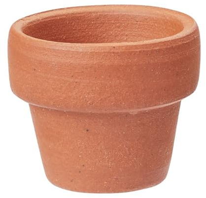 CREATIV DISCOUNT Miniatur-Blumentopf, Größe 1,5 cm, Beutel mit 2 Stück