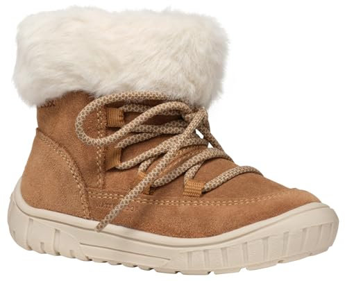 Geox Baby-Mädchen B OMAR Girl WPF A Ankle Boot, Whisky, 24 EU