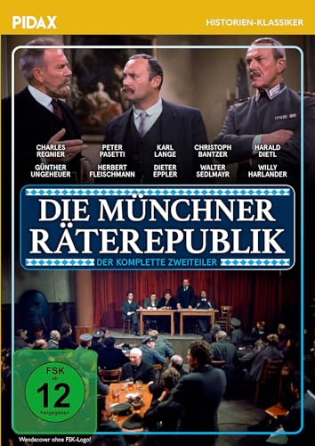 Die Münchner Räterepublik / Spannender Historienzweiteiler mit hervorragender Besetzung (Pidax Historien-Klassiker)