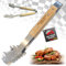 Nürburgring Grillzange, BBQ Grillzange Edelstahl, Grillzange Holz, Grillzange lang, Ideal für Grillliebhaber, Robust und Langlebig, Küchenzange Perfekt für jeden Grillabend (Mit Persönlicher Gravur)