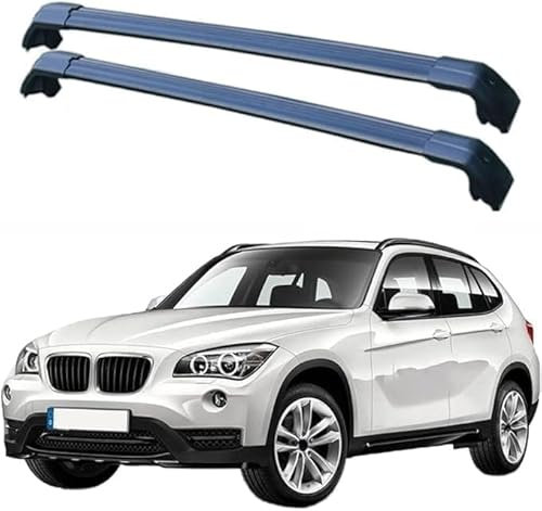 DachträGer RelingträGer für BMW X1 E84 2009-2016, Aluminium Dachträger Querstangen Gepäckträger,Wanderungen und Camping Fahrradträger Autozubehör