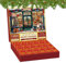 Weihnachts-Countdown-Kalender-Puzzle, Adventskalender Puzzle | 24 lustige Weihnachtsferien, 1008 Teile – Weihnachts-Countdown-Kalender, Urlaubs-Puzzle Wein
