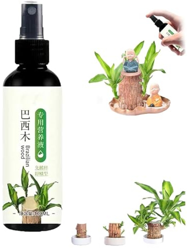 CSYBYW Fertilizzante for Piante di Legno Brasiliano,Fertilizzante Liquido Lucky Bamboo,Fertilizzante for Piante da Interno di Legno Brasiliano,Soluzione nutritiva Speciale for Fioriture(1pc)
