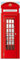 Pegatinas de nevera para cubrir puertas completas 3D Cabina telefónica roja blanca autoadhesiva para puerta de nevera adhesivo profesional vinilo 60x180cm