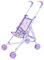 Spielzeugpuppen-, Baby Doll Kinderwagen,Puppenwagen, Puppenbuggy, Puppen, Kinder Puppe Kinderwagen, Puppen Kinderwagen, Rollenspiel-Spielzeug-Puppen-, Lila