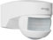 Oktaplex Lea Lot de 2 détecteurs de mouvement d'extérieur IP54 avec capteur PIR 180° 12 m Montage mural et au plafond Montage en saillie 230 V Blanc Compatible LED