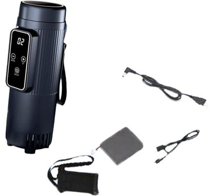 Milageto Viaje Refrigerista Case de viajes REFRIGURACIÓN Proteger Refrigerador de medicamentos portátiles de refrigerador portátil para al aire libre, 2 Poder