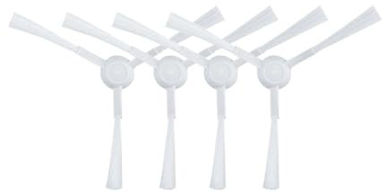 NVVSHND Cepillos Laterales (4 Unidades), compatibles con aspiradoras Robot Xiaomi E10/B112/E12/C103/3C (edición Mejorada)/3c Plus
