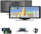 10.26 Inch Sat Navs for Cars, Truck, 7in HD GPS Navigation with UK Europe Maps, Lifetime Free Updates, Satnav Support Postcode Search, Voice Guidance, Speed Camera Alert, Lane Guidance Assist, POI