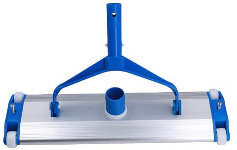 Tnfeeon 45 cm Breit Schwerer Pool Vakuumkopf Aluminium Basisbürste Ansatz für Im Boden Oberhalb der Swimmingpool -Reinigung