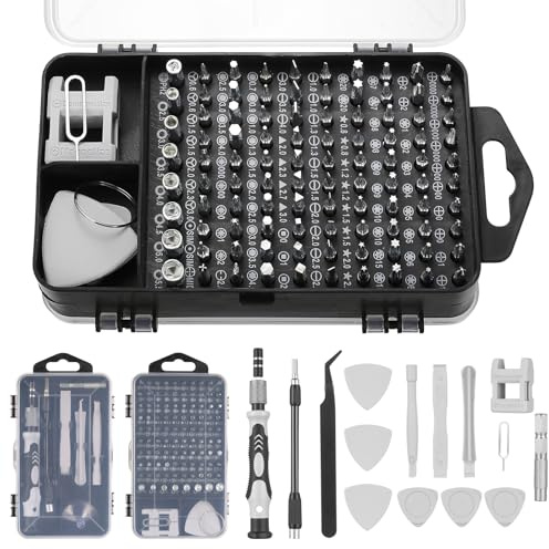 115 in 1 Precision Screwdriver Set, Magnetic Screwdriver Bit Sets, Hand Tools, Glasses Repair Kit, As Dad Birthday Gifts for Mens Dad Gifts, Anniversary for Him, Fathers Day Giftss, Gadgets for Men