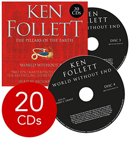 Pillars of the Earth & World without End (20 Cds)