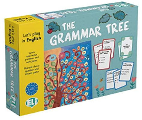 The Grammar Tree. Gamebox: Gamebox mit 132 Karten, Spielbrett und Anleitung