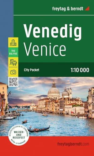 freytag & berndt Innenstadtplan Venedig 1:10.000: City Pocket, wasserfest und reißfest