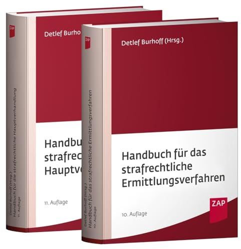 Paket Handbuch für das strafrechtliche Ermittlungsverfahren und Handbuch für die strafrechtliche Hauptverhandlung
