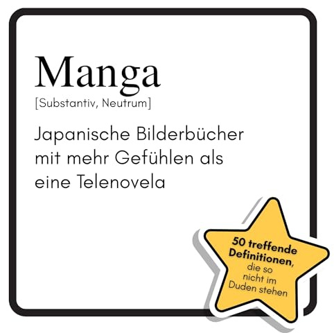 Manga: Japanische Bilderbücher mit mehr Gefühlen als eine Telenovela. Das lustige Geschenkbuch für Mann, Frau, Kollege, Freund zu Geburtstag, Weihnachten