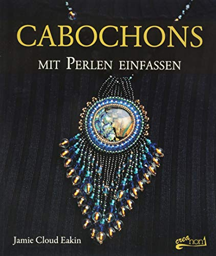 Cabochons mit Perlen einfassen