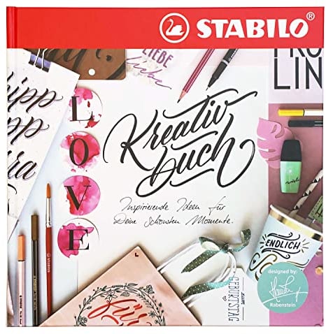 DIY- und Bastelbuch für Erwachsene - STABILO Kreativbuch - inspirierende Lettering-Projekte für das ganze Jahr