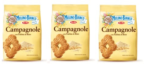 3x Mulino Bianco Kekse Campagnole 700 g biscuits cookies italien kuchen brioche