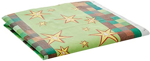 Amscan 9912917 - TNT Pixel Gamers Party Paper Table Cover - 1.8m x 1.2m, Green