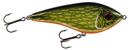 Westin Swim Glidebait 10cm 31g Low Floating Jerkbait, Farbe:Real Baltic Pike
